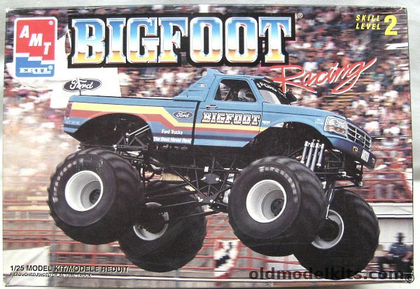 AMT 1/25 Bigfoot Racing Monster Truck, 8149 plastic model kit